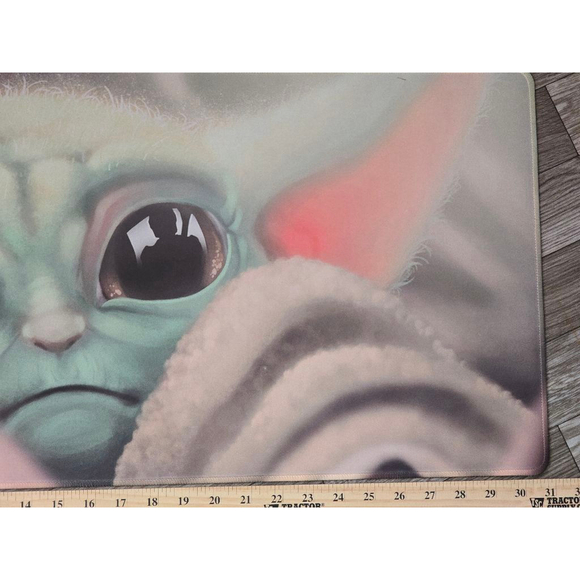 Grogu The Mandalorian Desk‎ Mat, Green - Picture 3 of 5